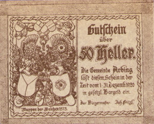 Austria, 50 Heller, FS 49a