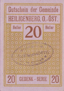 Austria, 20 Heller, FS 361SS2