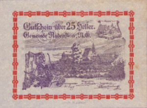 Austria, 25 Heller, FS 808SSIf