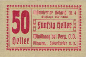Austria, 50 Heller, FS 1243IVc