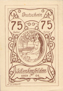 Austria, 75 Heller, FS 958Ib
