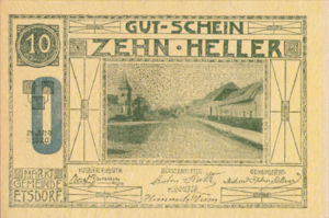 Austria, 10 Heller, FS 190g