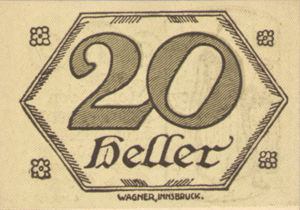 Austria, 20 Heller, FS 99d