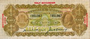 Australia, 10 Shilling, P15a