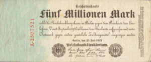 Germany, 5,000,000 Mark, P95