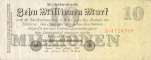 Germany, 10,000,000 Mark, P96