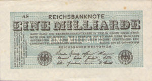 Germany, 1,000,000,000 Mark, P122, B274a