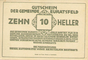Austria, 10 Heller, FS 192e