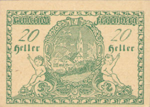 Austria, 20 Heller, FS 211Ia