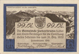 Austria, 99 Heller, FS 200Ib