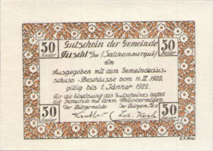 Austria, 50 Heller, FS 215e