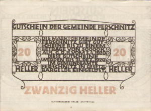 Austria, 20 Heller, FS 198b