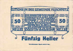 Austria, 50 Heller, FS 198e