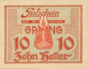 Austria, 10 Heller, FS 220b