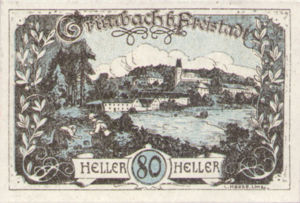 Austria, 80 Heller, FS 302