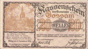 Austria, 20 Heller, FS 252a