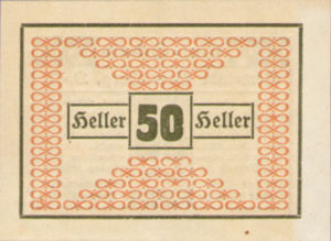 Austria, 50 Heller, FS 231a