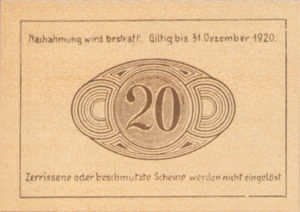 Austria, 20 Heller, FS 255