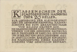 Austria, 20 Heller, FS 337a