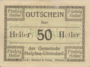 Austria, 50 Heller, FS 365Ib