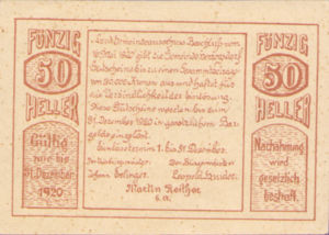 Austria, 50 Heller, FS 373I