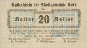 Austria, 20 Heller, FS 397Ic8