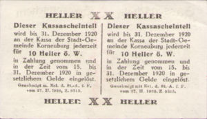 Austria, 20 Heller, FS 466b