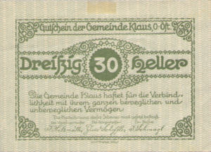 Austria, 30 Heller, FS 454IIf
