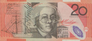 Australia, 20 Dollar, P53a v1