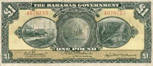 Bahamas, 1 Pound, P4b, B104b