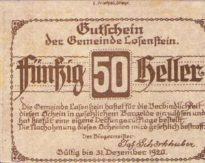 Austria, 50 Heller, FS 566IVb