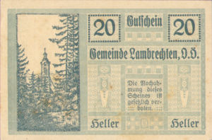 Austria, 20 Heller, FS 497a