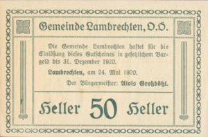 Austria, 50 Heller, FS 497b