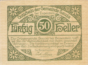 Austria, 50 Heller, FS 506IIa