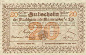 Austria, 20 Heller, FS 577a