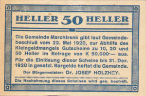 Austria, 50 Heller, FS 581d