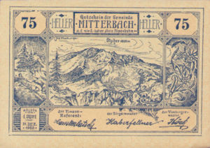 Austria, 75 Heller, FS 618a