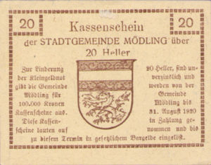 Austria, 20 Heller, FS 623.10