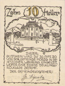 Austria, 10 Heller, FS 630a