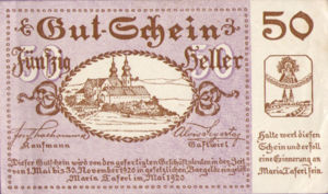 Austria, 50 Heller, FS 589a