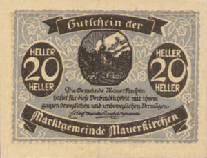 Austria, 20 Heller, FS 598IC