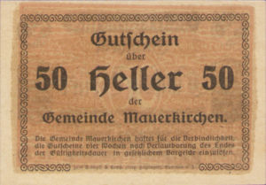 Austria, 50 Heller, FS 598ICa