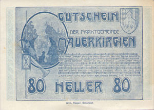 Austria, 80 Heller, FS 598IIb