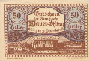 Austria, 50 Heller, FS 599f
