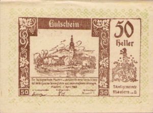 Austria, 50 Heller, FS 600IBa