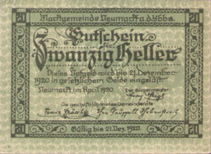 Austria, 20 Heller, FS 663b