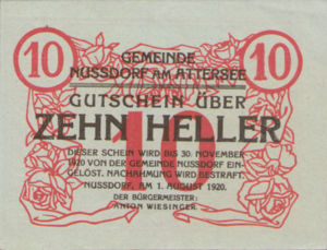 Austria, 10 Heller, FS 677a