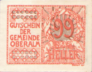 Austria, 99 Heller, FS 681IIa