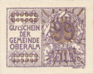 Austria, 99 Heller, FS 681IIb