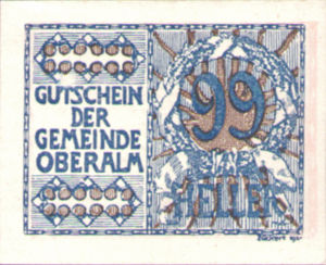 Austria, 99 Heller, FS 681IIc